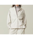 【ジェイプレスヨークストリート/J.PRESS YORK STREET】の【WOMEN】バンドカラーブラウス アイボリー系|ID: prp329100004674389 ipo3291000000033781274