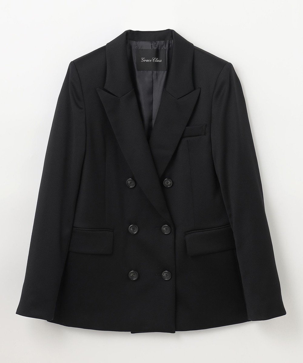 【グレース コンチネンタル/GRACE CONTINENTAL】のスモーキングジャケット 人気、トレンドファッション・服の通販 founy(ファニー) 　ファッション　Fashion　レディースファッション　Fashion for Women　アウター　Coat / Outerwear Collection　レディースジャケット・軽アウター　Jackets　テーラードジャケット / 通勤・きれいめスタイル　Tailored Jackets & Blazers　おすすめ　Recommended / Our Picks　サテン　Satin, Glossy Fabric　シンプル　Simple, Minimal　ジャケット　Jacket, Outerwear　スペシャル　Special, Limited Edition　スマート　Smart, Elegant　セットアップ　Set-Up, Coordinated Outfit　フォーマル　Formal, Dressy　フランス　France, French　夏　Summer　定番　Standard, Basic Item　S/S・春夏　SS, Spring/Summer, Warm Season　A/W・秋冬　Autumn/Winter　 other-1|ID: prp329100004674402 ipo3291000000033781322