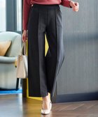 【ティアクラッセ/Tiaclasse】の【GOLD LABEL・洗える】カシミヤタッチワイドパンツ チャコール|ID: prp329100004674431 ipo3291000000033781434