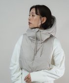 【ケーダブルディー/KWD】の【日本製】HOOD DOWN PARTS グリーンダウン フードダウンパーツ 人気、トレンドファッション・服の通販 founy(ファニー) ファッション Fashion レディースファッション Fashion for Women アウトドア Outdoor Clothing タフタ Taffeta, Structured Fabric ダウン Down, Puffer フェザー Feather, Feather Detail フロント Front, Front Design ベスト Vest, Waistcoat 防寒 Cold Protection, Winter-Ready A/W・秋冬 Autumn/Winter おすすめ Recommended / Our Picks 日本製 Made In Japan thumbnail グレージュ|ID: prp329100004674440 ipo3291000000035405520