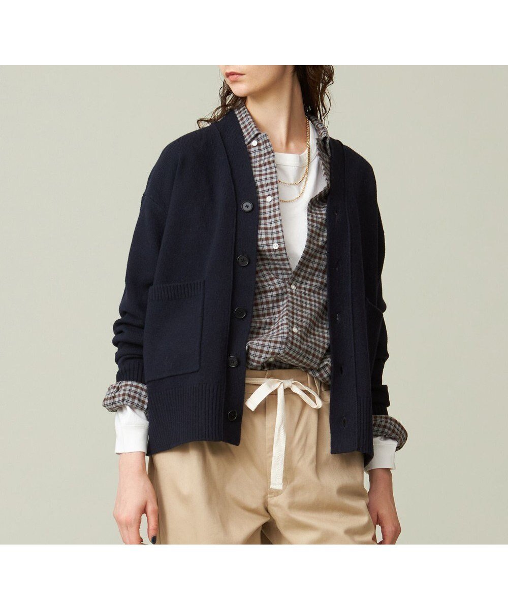 【ジェイプレスヨークストリート/J.PRESS YORK STREET】の【UNISEX】NEW ENGLAND ニットカーディガン インテリア・キッズ・メンズ・レディースファッション・服の通販 founy(ファニー) 　ファッション　Fashion　レディースファッション　Fashion for Women　トップス・カットソー　Cut & Sew Tops　ニット　Knit Tops & Sweaters　カーディガン・羽織り　Layered Style Cardigans　カーディガン　Cardigan, Knitwear　スウェット / スエット　Sweatshirt, Sweatwear　なめらか　Smooth, Silky Texture　ユニセックス　Unisex, Genderless　リラックス　Relax, Relaxed Fit　A/W・秋冬　Autumn/Winter　おすすめ　Recommended / Our Picks　ネイビー系|ID: prp329100004674447 ipo3291000000034293350