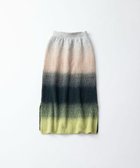 【トリコテ/Tricote】のGRADATION SHAGGY SKIRT/グラデーションシャギースカート 42GREEN|ID: prp329100004674448 ipo3291000000034293361