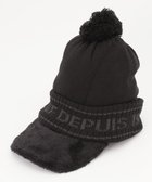 【23区 ゴルフ/NIJYUSANKU GOLF】の【WOMEN】つば付き ニット帽 ブラック系|ID: prp329100004674451 ipo3291000000034308836