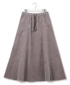 【ジェイプレスヨークストリート/J.PRESS YORK STREET】の【WOMEN】コーデュロイ スカート ライトグレー系|ID: prp329100004674457 ipo3291000000033781539