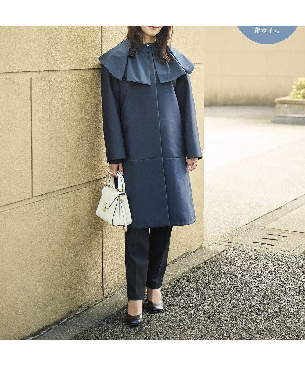 【ハッシュニュアンス/#Newans】の【セレモニーにも】バックペプラムコート 人気、トレンドファッション・服の通販 founy(ファニー) 　ファッション　Fashion　レディースファッション　Fashion for Women　アウター　Coat / Outerwear Collection　コート・ロングコート・ピーコート　Long Coats, Peacoats & More　レディースジャケット・軽アウター　Jackets　ショルダー　Shoulder, Shoulder Strap　シンプル　Simple, Minimal　ジャケット　Jacket, Outerwear　セレモニー　Ceremony　ダウン　Down, Puffer　フォルム　Silhouette, Form　ペプラム　Peplum, Flared Hem　エレガント 上品　Elegant　A/W・秋冬　Autumn/Winter　 other-1|ID: prp329100004674461 ipo3291000000033781554