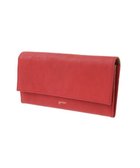 【ゲンテン/genten】の【新色】フレスコ フラップ長財布 アカ|ID: prp329100004674499 ipo3291000000035769260