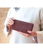 【ゲンテン/genten】の【新色】フレスコ フラップ長財布 カシス|ID: prp329100004674499 ipo3291000000035769272