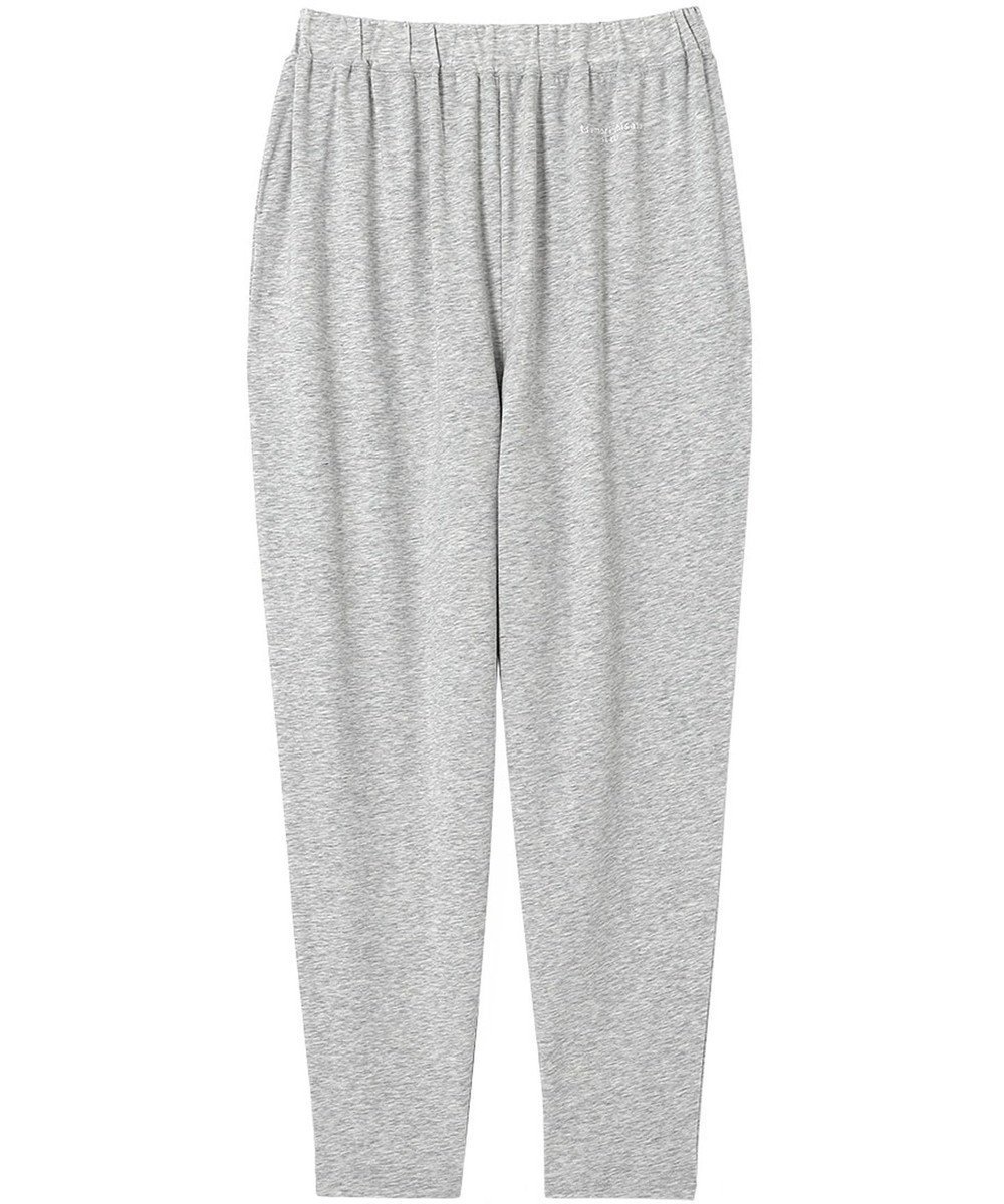 【ツモリチサト スリープ/tsumori chisato SLEEP】のツモリチサト ボトムス ロングパンツ ルームウェア 綿混(本体) ストレッチ素材 薄手 テーパードシルエット tsumori chisato SLEEP UOX556 /ワコール インテリア・キッズ・メンズ・レディースファッション・服の通販 founy(ファニー)  ファッション Fashion レディースファッション Fashion for Women パンツ Pants & Trousers ギャザー Gathered, Ruffled ストレッチ Stretch, Stretchy Fabric パジャマ Pajamas, Sleepwear ボトム Bottoms, Lower Wear ロング Long, Long-Length グレー|ID: prp329100004674511 ipo3291000000034294118