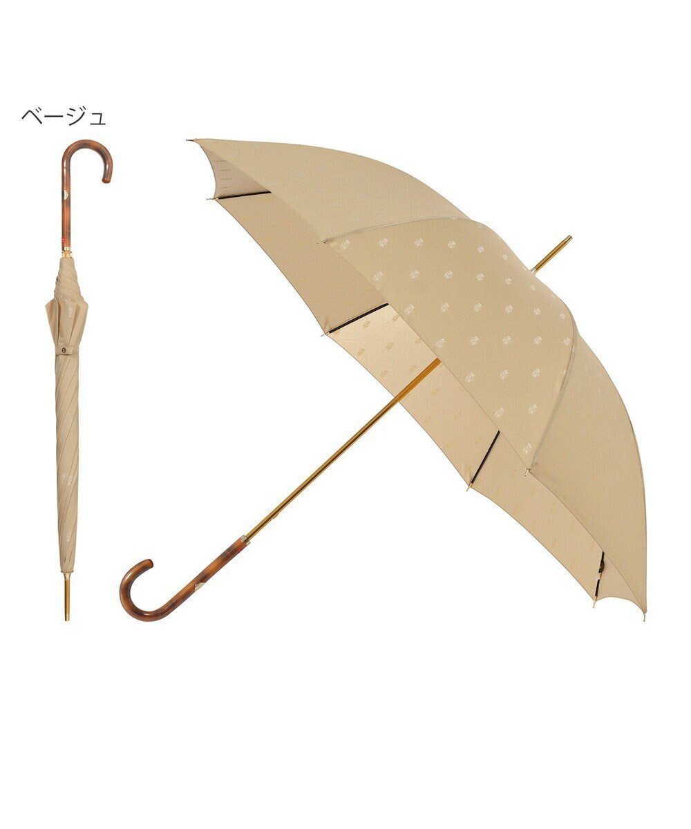 【ムーンバット/MOONBAT】のPOLO RALPH LAUREN 【日本製】長傘 POLO BEARジャカード インテリア・キッズ・メンズ・レディースファッション・服の通販 founy(ファニー) ファッション Fashion レディースファッション Fashion for Women レイングッズ・傘・晴雨兼用傘 Umbrellas & Rain Gear アイビー Ivy Pattern ウッド Wooden Design 傘 Umbrella, Parasol シンプル Simple, Minimal ジャカード/ジャガード Jacquard, Woven Pattern ニューヨーク New York, NYC Style 日本製 Made In Japan 旅行 Travel ビジネス 仕事 通勤 Business / Work / Commuting ベージュ|ID: prp329100004674516 ipo3291000000034556824