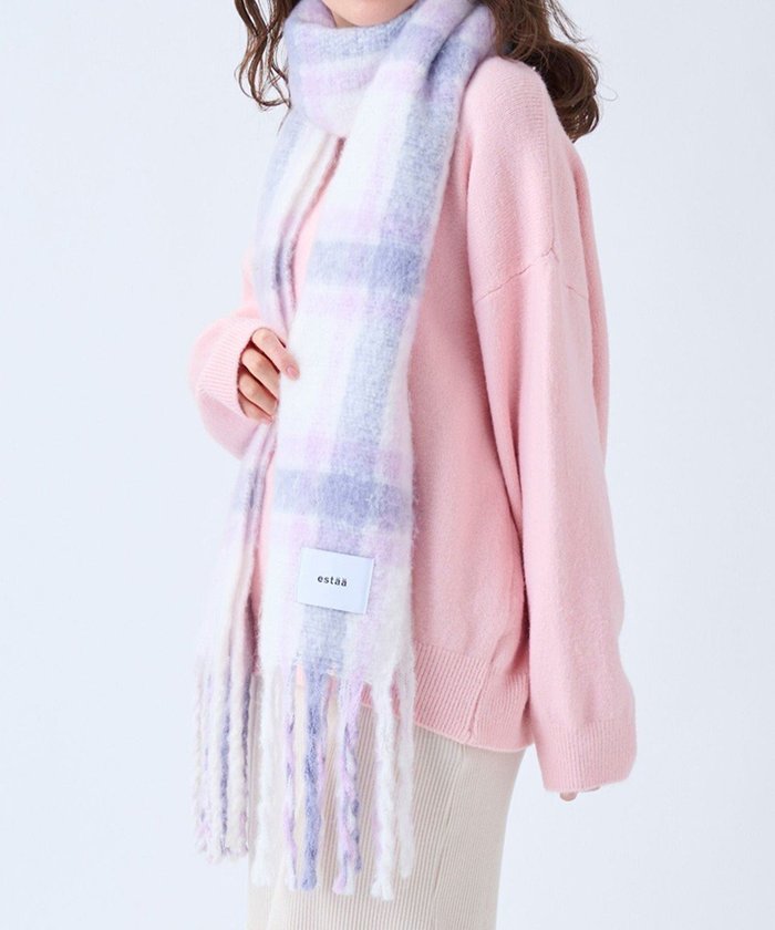 【ムーンバット/MOONBAT】のestaa ボリュームマフラー クラシックチェック/手洗い可 インテリア・キッズ・メンズ・レディースファッション・服の通販 founy(ファニー) https://founy.com/ ファッション Fashion レディースファッション Fashion for Women マフラー・スヌード / 冬小物の定番 Scarves & Mufflers クラシック Classic, Timeless Style スヌード Snood, Infinity Scarf チェック Check, Plaid, Tartan ベーシック Basic, Essential マフラー Scarf, Muffler 傘 Umbrella, Parasol A/W・秋冬 Autumn/Winter |ID: prp329100004674538 ipo3291000000035916813