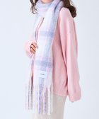 【ムーンバット/MOONBAT】のestaa ボリュームマフラー クラシックチェック/手洗い可 オフホワイト|ID: prp329100004674538 ipo3291000000035916816