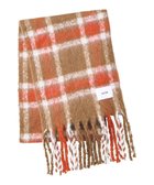 【ムーンバット/MOONBAT】のestaa ボリュームマフラー クラシックチェック/手洗い可 ダークブラウン|ID: prp329100004674538 ipo3291000000035916819