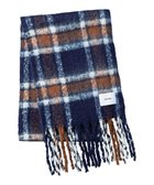 【ムーンバット/MOONBAT】のestaa ボリュームマフラー クラシックチェック/手洗い可 ディープブルー|ID: prp329100004674538 ipo3291000000035916830