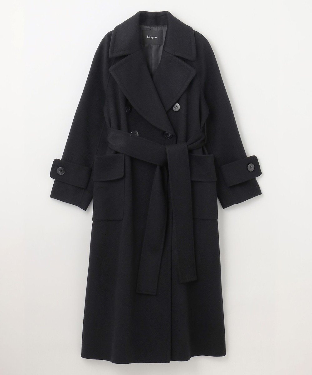 【グレース コンチネンタル/GRACE CONTINENTAL】のリバートレンチコート インテリア・キッズ・メンズ・レディースファッション・服の通販 founy(ファニー) 　ファッション　Fashion　レディースファッション　Fashion for Women　アウター　Coat / Outerwear Collection　コート・ロングコート・ピーコート　Long Coats, Peacoats & More　レディースジャケット・軽アウター　Jackets　トレンチコート / 春秋の定番アウター　Trench Coats　エレガント 上品　Elegant　シンプル　Simple, Minimal　ジャケット　Jacket, Outerwear　トレンド　Trend, Trending Now　定番　Standard, Basic Item　人気　Popular, Best Seller　ハンド　Hand, Handmade　リラックス　Relax, Relaxed Fit　冬　Winter / This Winter　A/W・秋冬　Autumn/Winter　ブラック|ID: prp329100004674546 ipo3291000000033781905