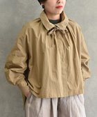 【ムーク/muuc】の〈多彩な着方が叶う〉〈衿立て&衿折り〉〈遠州織物の工場で織られた上質なコットン100%生地〉リボン紐付き多様衿 羽織り&シャツ ベージュ|ID: prp329100004674554 ipo3291000000033781934