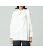 【ジェイプレスヨークストリート/J.PRESS YORK STREET】の【WOMEN】コットンボータイ ブラウス ホワイト系|ID: prp329100004674562 ipo3291000000033781967