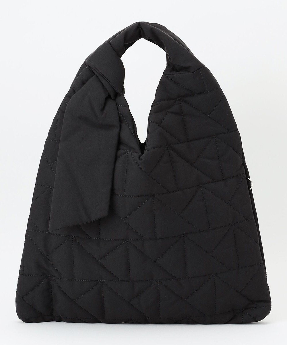 【ラ バガジェリー/LA BAGAGERIE】の【maison vert】 【超軽量!】キルティングトライアングルトートバッグ インテリア・キッズ・メンズ・レディースファッション・服の通販 founy(ファニー) 　ファッション　Fashion　レディースファッション　Fashion for Women　バッグ　Bags　キルティング　Quilted, Quilting　ポケット　Pocket, Pocket Detail　軽量　Lightweight, Ultra Light　ビジネス 仕事 通勤　Business / Work / Commuting　ブラック|ID: prp329100004674567 ipo3291000000034299710