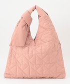 【ラ バガジェリー/LA BAGAGERIE】の【maison vert】 【超軽量!】キルティングトライアングルトートバッグ ピンク|ID: prp329100004674567 ipo3291000000034299716