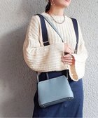 【ラ バガジェリー/LA BAGAGERIE】の【maison vert】 【多収納】アオリショルダーバッグ ライトブルー|ID: prp329100004674569 ipo3291000000034299749