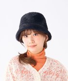 【ムーンバット/MOONBAT】のestaa ボリュームヘアリーサーモ バケットハット/サイズ調整可/手洗い ブラック|ID: prp329100004674597 ipo3291000000034299966
