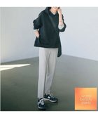 【アンフィーロ 自由区/UNFILO】の【吸湿発熱】裏起毛テーパードパンツ グレー|ID: prp329100004674600 ipo3291000000034311495