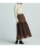 【アンクレイヴ/uncrave】の【撥水・UVカット】ナイロンタスラン ティアードスカート(uncrave WHITE) ベージュ|ID: prp329100004674604 ipo3291000000034300006