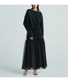 【アンクレイヴ/uncrave】の【撥水・UVカット】ナイロンタスラン ティアードスカート(uncrave WHITE) ブラック|ID: prp329100004674604 ipo3291000000034300008