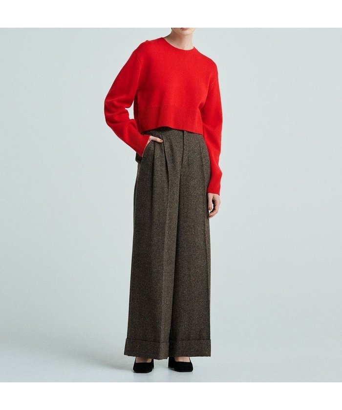 【アンクレイヴ/uncrave】のネップツイード パンツ(uncrave WHITE) インテリア・キッズ・メンズ・レディースファッション・服の通販 founy(ファニー) https://founy.com/ ファッション Fashion レディースファッション Fashion for Women パンツ Pants & Trousers ジャケット Jacket, Outerwear セットアップ Set-Up, Coordinated Outfit 雑誌 Magazine, Fashion Magazine ダブル Double, Double-Breasted ツイード/ツィード Choker, Choker Necklace ツイード Twill, Twill Weave ドレス Dress, One-Piece ネップ Nepp, Slub Yarn ワイド Wide, Wide Fit A/W・秋冬 Autumn/Winter |ID: prp329100004674605 ipo3291000000033782120