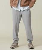 【ジェイプレスヨークストリート/J.PRESS YORK STREET】の【UNISEX】ワンポイントスウェットパンツ ライトグレー系|ID: prp329100004674612 ipo3291000000034300178