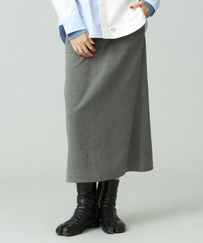 【ジェイプレスヨークストリート/J.PRESS YORK STREET】の【WOMEN】ベイカータイトスカート インテリア・キッズ・メンズ・レディースファッション・服の通販 founy(ファニー) https://founy.com/ ファッション Fashion レディースファッション Fashion for Women スカート Skirts ストレート Straight, Straight Cut スリット Slit, Slit Detail ダウン Down, Puffer フロント Front, Front Design A/W・秋冬 Autumn/Winter おすすめ Recommended / Our Picks |ID: prp329100004674613 ipo3291000000033782162