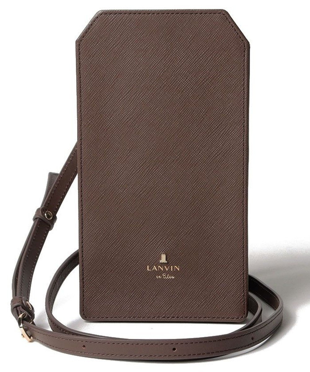 【ランバン オン ブルー/LANVIN en Bleu】のリュクサンブール スマホショルダー インテリア・キッズ・メンズ・レディースファッション・服の通販 founy(ファニー) ファッション Fashion レディースファッション Fashion for Women ミニ財布・二つ折り財布 Wallets & Card Cases スマホショルダーバッグ Smartphone Shoulder Bag スマート Smart, Elegant プレーン Plain, Simple ポケット Pocket, Pocket Detail 財布 Wallet, Purse ノウチャ|ID: prp329100004674619 ipo3291000000034273871