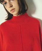 【グレース コンチネンタル/GRACE CONTINENTAL】のメリノウールニットトップ 人気、トレンドファッション・服の通販 founy(ファニー) ファッション Fashion レディースファッション Fashion for Women トップス・カットソー Cut & Sew Tops ニット Knit Tops & Sweaters シンプル Simple, Minimal セーター Sweater, Knitwear ハイネック High Neck, Mock Neck バランス Balance, Style Balance メタル Metal, Metal Parts リラックス Relax, Relaxed Fit ルーズ Loose, Oversized ワイド Wide, Wide Fit 定番 Standard, Basic Item A/W・秋冬 Autumn/Winter thumbnail レッド|ID: prp329100004674637 ipo3291000000034300766