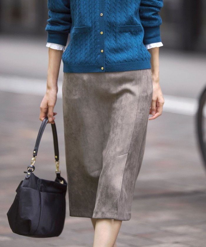 【ジェイ プレス/J.PRESS】の【洗える】スエードダンボール スカート インテリア・キッズ・メンズ・レディースファッション・服の通販 founy(ファニー) https://founy.com/ ファッション Fashion レディースファッション Fashion for Women スカート Skirts おすすめ Recommended / Our Picks ジャケット Jacket, Outerwear セットアップ Set-Up, Coordinated Outfit メタル Metal, Metal Parts 洗える Machine Washable A/W・秋冬 Autumn/Winter ビジネス 仕事 通勤 Business / Work / Commuting |ID: prp329100004674643 ipo3291000000033782276