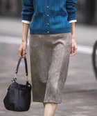 【ジェイ プレス/J.PRESS】の【洗える】スエードダンボール スカート ブラウン系|ID: prp329100004674643 ipo3291000000033782277