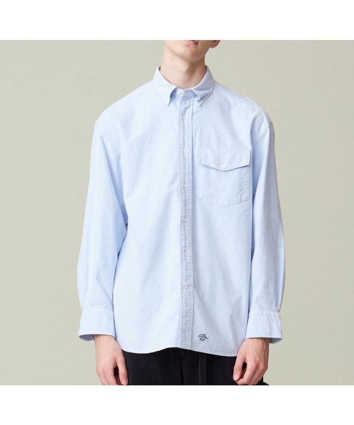 【ジェイプレスヨークストリート/J.PRESS YORK STREET】の【UNISEX】オックス起毛 シャツ/B.D. インテリア・キッズ・メンズ・レディースファッション・服の通販 founy(ファニー) https://founy.com/ ファッション Fashion レディースファッション Fashion for Women トップス・カットソー Cut & Sew Tops シャツ・ブラウス・オフィスカジュアル Elegant Blouses & Button-Ups インナー Innerwear オックス Oxford Fabric ショルダー Shoulder, Shoulder Strap ドロップ Drop Shoulder, Dropped Style 定番 Standard, Basic Item パッチ Patch, Appliqué フラップ Flap, Flap Pocket フロント Front, Front Design ユニセックス Unisex, Genderless A/W・秋冬 Autumn/Winter おすすめ Recommended / Our Picks エレガント 上品 Elegant |ID: prp329100004674647 ipo3291000000033782292