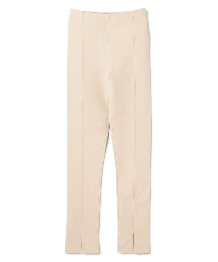 【アンクレイヴ/uncrave】の【洗える】スムースニット レギンス(uncrave WHITE) インテリア・キッズ・メンズ・レディースファッション・服の通販 founy(ファニー) https://founy.com/ ファッション Fashion レディースファッション Fashion for Women パンツ Pants & Trousers レギンス Leggings & Stretch Pants レッグウェア・ストッキング Legwear & Hosiery インナー Innerwear 洗える Machine Washable カーディガン Cardigan, Knitwear スウェット / スエット Sweatshirt, Sweatwear スリット Slit, Slit Detail 雑誌 Magazine, Fashion Magazine チュニック Tunic, Long Top なめらか Smooth, Silky Texture フィット Fit, Slim Fit フロント Front, Front Design ミニスカート Mini Skirt, Short Skirt レギンス Leggings, Stretch Pants |ID: prp329100004674654 ipo3291000000034300935