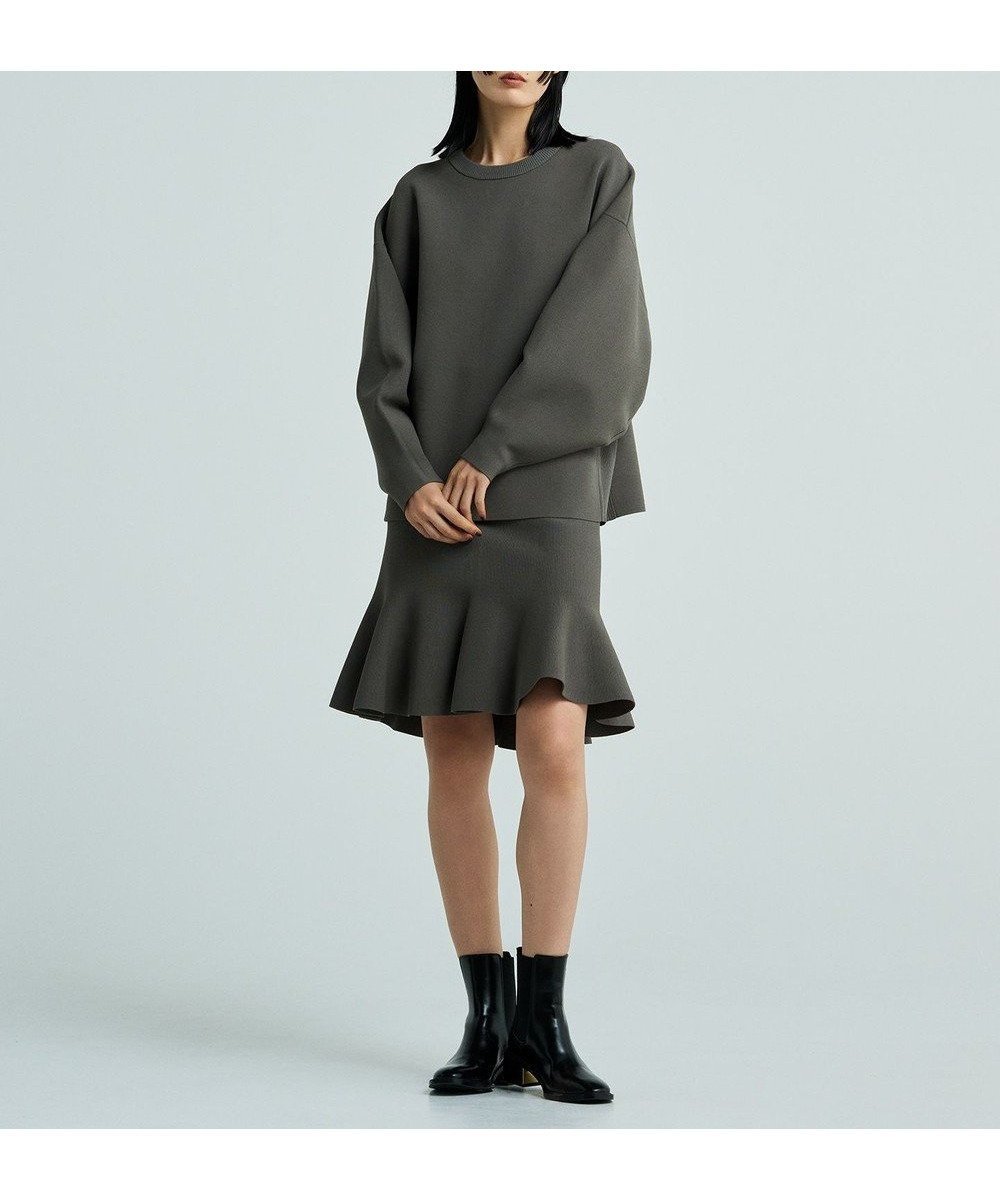【アンクレイヴ/uncrave】の【洗える】スムースニット ミニスカート(uncrave WHITE) インテリア・キッズ・メンズ・レディースファッション・服の通販 founy(ファニー) ファッション Fashion レディースファッション Fashion for Women スカート Skirts ミニスカート Mini Skirts 洗える Machine Washable カーディガン Cardigan, Knitwear スウェット / スエット Sweatshirt, Sweatwear セットアップ Set-Up, Coordinated Outfit なめらか Smooth, Silky Texture フィット Fit, Slim Fit ペプラム Peplum, Flared Hem ミニスカート Mini Skirt, Short Skirt ミラノリブ Milano Rib, Milano Stitch レギンス Leggings, Stretch Pants A/W・秋冬 Autumn/Winter おすすめ Recommended / Our Picks カーキグレー|ID: prp329100004674655 ipo3291000000034221931