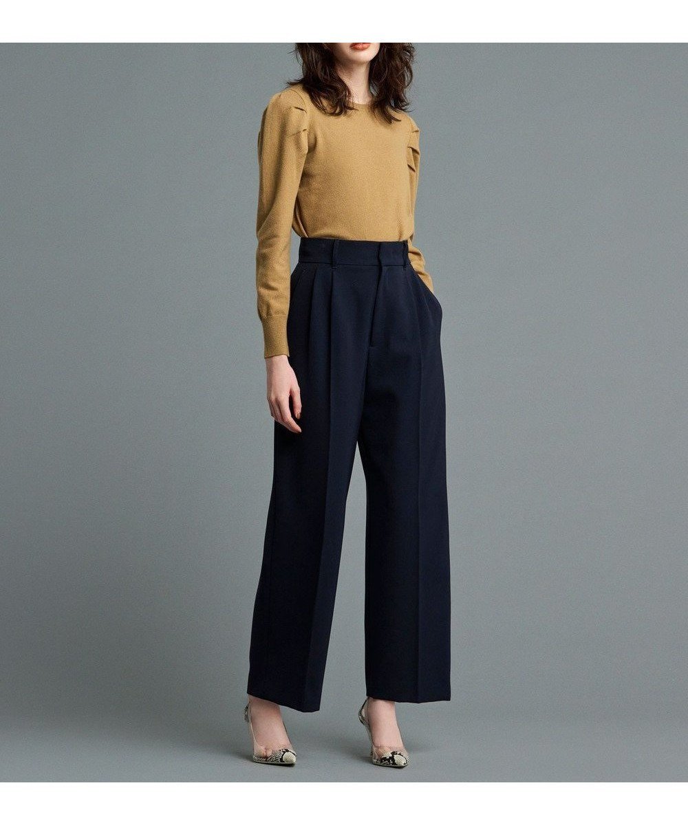 【アンクレイヴ/uncrave】の【防しわ・UVカット・洗濯機洗い可】バルキーツイル ワイドパンツ(サスペンダー付き)(uncrave STANDARD) インテリア・キッズ・メンズ・レディースファッション・服の通販 founy(ファニー)  ファッション Fashion レディースファッション Fashion for Women パンツ Pants & Trousers 洗える Machine Washable サスペンダー Suspenders, Braces ショート Short, Short Length ジャケット Jacket, Outerwear ストレッチ Stretch, Stretchy Fabric セットアップ Set-Up, Coordinated Outfit 雑誌 Magazine, Fashion Magazine バランス Balance, Style Balance フラップ Flap, Flap Pocket フロント Front, Front Design ポケット Pocket, Pocket Detail ループ Loop, Loop Knit ワイド Wide, Wide Fit A/W・秋冬 Autumn/Winter ビジネス 仕事 通勤 Business / Work / Commuting ネイビー|ID: prp329100004674665 ipo3291000000034301064
