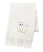 【ムーンバット/MOONBAT】のPAUL JOE ACCESSOIRES ジプシー×クリザンテームワッペン付きムースタッチマフラー(パッケージ入り) 人気、トレンドファッション・服の通販 founy(ファニー) ファッション Fashion レディースファッション Fashion for Women マフラー・スヌード / 冬小物の定番 Scarves & Mufflers アニマル Animal Print コレクション Collection, Seasonal Line シンプル Simple, Minimal スヌード Snood, Infinity Scarf 猫 Cat, Kitty パターン Pattern, Design Print フラワー Flower, Floral プリント Print, Printed Pattern マフラー Scarf, Muffler モチーフ Motif, Design Theme 無地 Plain, Solid Color A/W・秋冬 Autumn/Winter thumbnail オフホワイト|ID: prp329100004674675 ipo3291000000034301177
