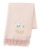 【ムーンバット/MOONBAT】のPAUL JOE ACCESSOIRES ジプシー×クリザンテームワッペン付きムースタッチマフラー(パッケージ入り) 人気、トレンドファッション・服の通販 founy(ファニー) ファッション Fashion レディースファッション Fashion for Women マフラー・スヌード / 冬小物の定番 Scarves & Mufflers アニマル Animal Print コレクション Collection, Seasonal Line シンプル Simple, Minimal スヌード Snood, Infinity Scarf 猫 Cat, Kitty パターン Pattern, Design Print フラワー Flower, Floral プリント Print, Printed Pattern マフラー Scarf, Muffler モチーフ Motif, Design Theme 無地 Plain, Solid Color A/W・秋冬 Autumn/Winter thumbnail ピンク|ID: prp329100004674675 ipo3291000000034301179