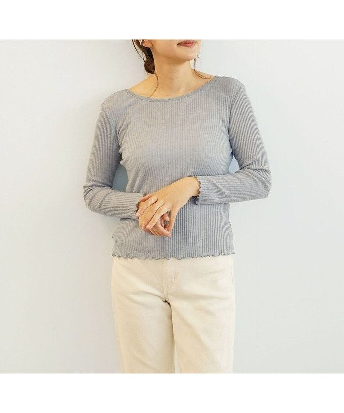 【トック/TOQUE】の〈大草直子さんアドバイザー〉ベビーアルパカ×シルク 2WAYリブトップス インテリア・キッズ・メンズ・レディースファッション・服の通販 founy(ファニー) https://founy.com/ ファッション Fashion レディースファッション Fashion for Women トップス・カットソー Cut & Sew Tops シャツ・ブラウス・オフィスカジュアル Elegant Blouses & Button-Ups ロングTシャツ・Tシャツ Longline T-Shirts & Tees カットソー・ベーシックTシャツ Cut-and-Sewn Tops / Stretch Tees & Basics カットソー Cut and Sewn Top シルク Silk, 100% Silk ハイネック High Neck, Mock Neck フィット Fit, Slim Fit ベビー Baby, Babywear ベーシック Basic, Essential 別注 Limited Edition, Custom Order ロング Long, Long-Length A/W・秋冬 Autumn/Winter S/S・春夏 SS, Spring/Summer, Warm Season 夏 Summer |ID: prp329100004674683 ipo3291000000034301267