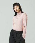【ジェイプレスヨークストリート/J.PRESS YORK STREET】の【WOMEN】ANTI PILLING WOOL リブタートルニット ピンク系|ID: prp329100004674686 ipo3291000000033782444