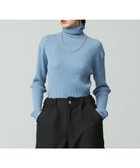 【ジェイプレスヨークストリート/J.PRESS YORK STREET】の【WOMEN】ANTI PILLING WOOL リブタートルニット サックスブルー系|ID: prp329100004674686 ipo3291000000033782446