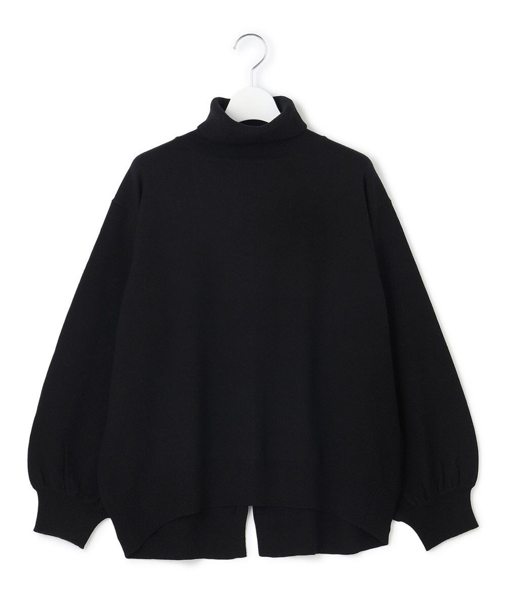 【ジェイプレスヨークストリート/J.PRESS YORK STREET】の【WOMEN】ANTI PILLING WOOL ロールネックニット インテリア・キッズ・メンズ・レディースファッション・服の通販 founy(ファニー) 　ファッション　Fashion　レディースファッション　Fashion for Women　トップス・カットソー　Cut & Sew Tops　ニット　Knit Tops & Sweaters　ストレッチ　Stretch, Stretchy Fabric　スラックス　Slacks, Dress Pants　スリット　Slit, Slit Detail　センター　Center, Center Line　セーター　Sweater, Knitwear　タートルネック　Turtleneck, High Neck　デニム　Denim, Jeans Material　フェミニン　Feminine, Girly　マニッシュ　Mannish, Boyish　A/W・秋冬　Autumn/Winter　ブラック系|ID: prp329100004674687 ipo3291000000033782449