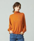 【ジェイプレスヨークストリート/J.PRESS YORK STREET】の【WOMEN】ANTI PILLING WOOL ロールネックニット オレンジ系|ID: prp329100004674687 ipo3291000000033782451