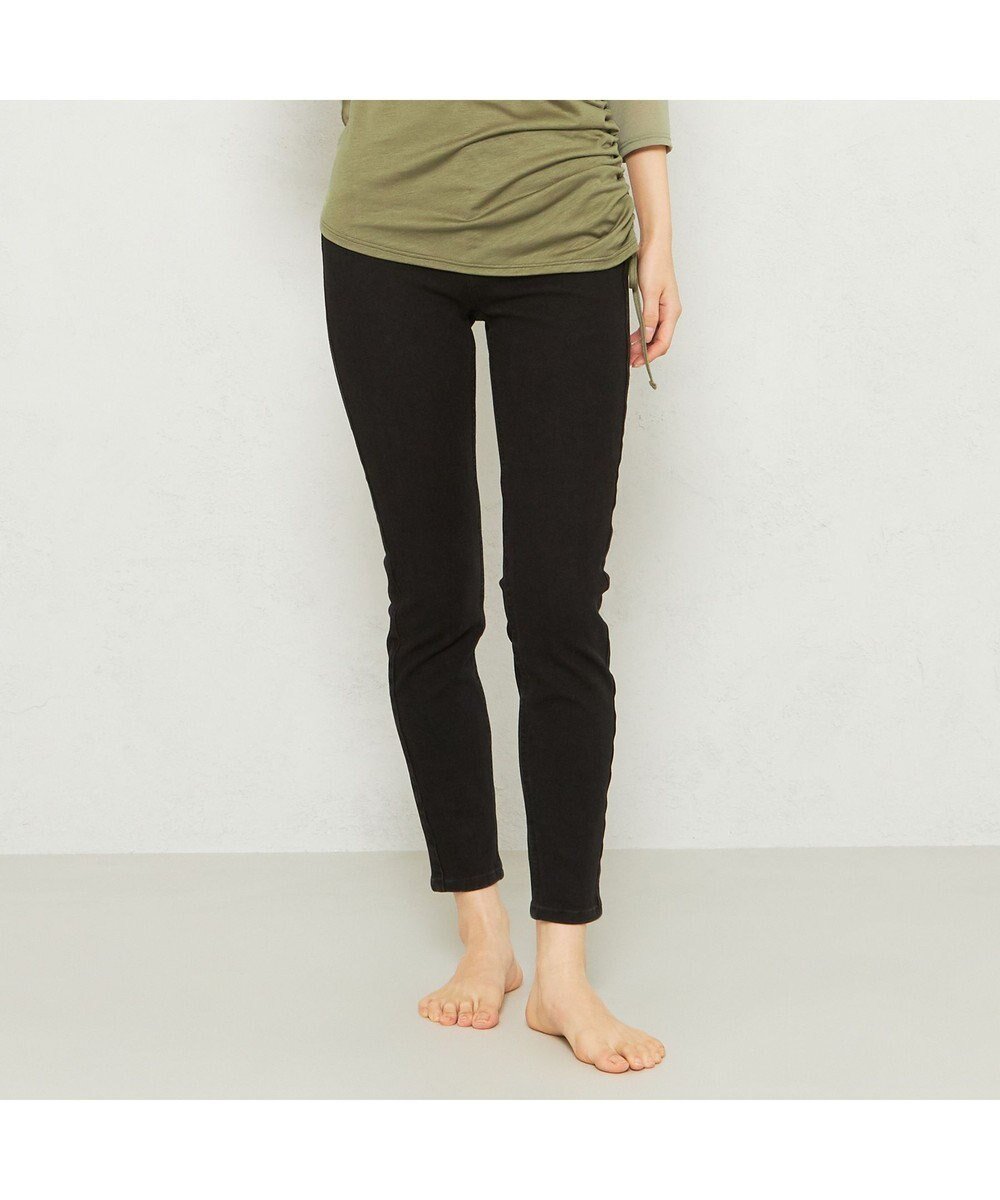 【チャコット/Chacott】のChacott BALANCE Ballet Skinny More Fit インテリア・キッズ・メンズ・レディースファッション・服の通販 founy(ファニー)  ファッション Fashion レディースファッション Fashion for Women パンツ Pants & Trousers ストレッチ Stretch, Stretchy Fabric チュール Tulip, Tulip Motif デニム Denim, Jeans Material フィット Fit, Slim Fit ポケット Pocket, Pocket Detail ミドル Middle Length, Mid Height エレガント 上品 Elegant ダークブラック|ID: prp329100004674692 ipo3291000000034301310