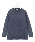 【ジェイプレスヨークストリート/J.PRESS YORK STREET】の【UNISEX】ピグメントコットン ガンジーニット ネイビー系|ID: prp329100004674702 ipo3291000000033782515