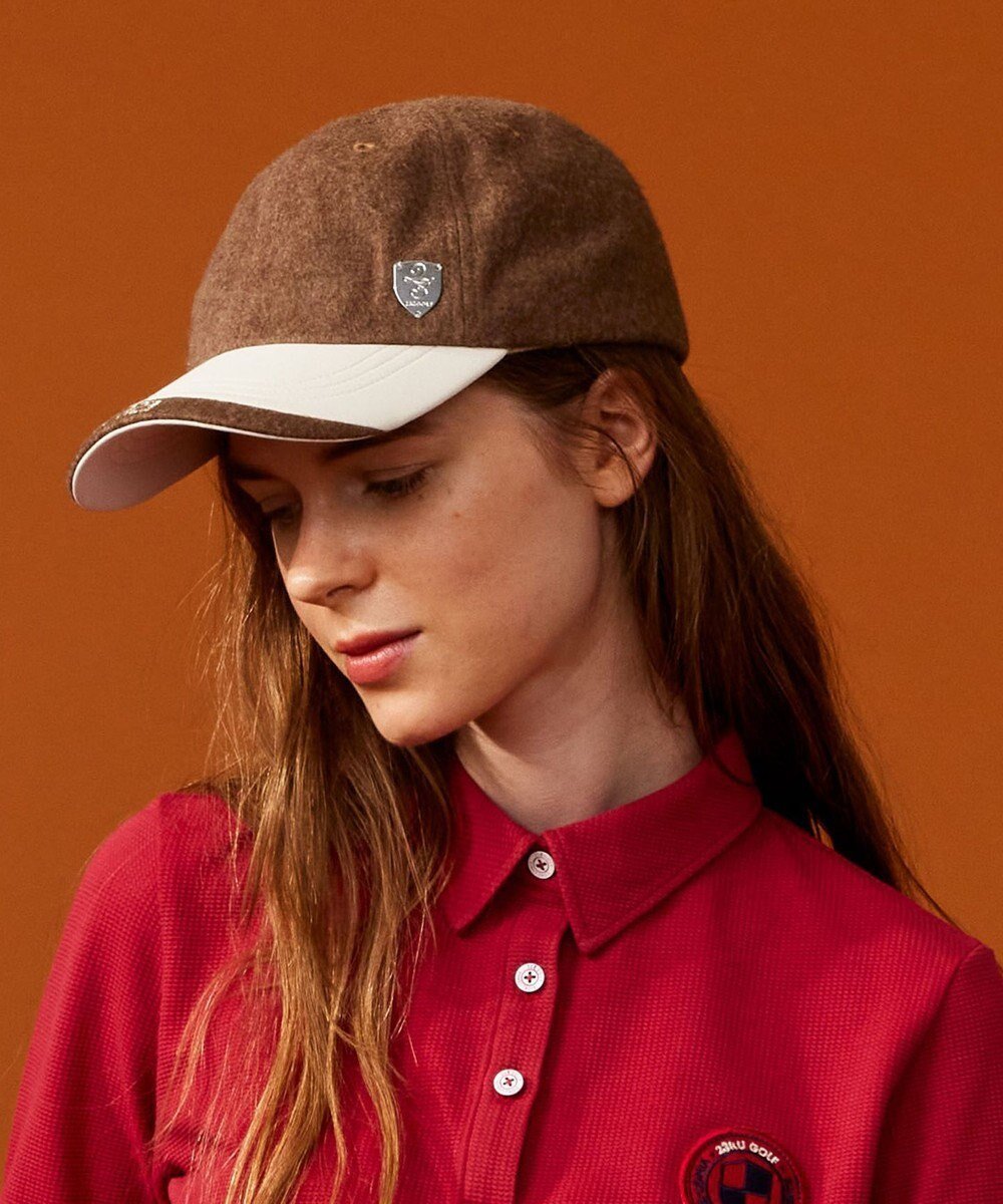 【23区 ゴルフ/NIJYUSANKU GOLF】の【WOMEN】キャップ インテリア・キッズ・メンズ・レディースファッション・服の通販 founy(ファニー) 　ファッション　Fashion　レディースファッション　Fashion for Women　キャップ&ハット　Hats & Caps　キャップ　Cap, Baseball Cap　帽子　Hat, Headwear　秋　Autumn　A/W・秋冬　Autumn/Winter　ブラウン系|ID: prp329100004674729 ipo3291000000034309029