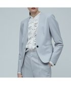 【ベイジ,/BEIGE,】のCORBY / ノーカラージャケット Sax|ID: prp329100004674736 ipo3291000000033782642
