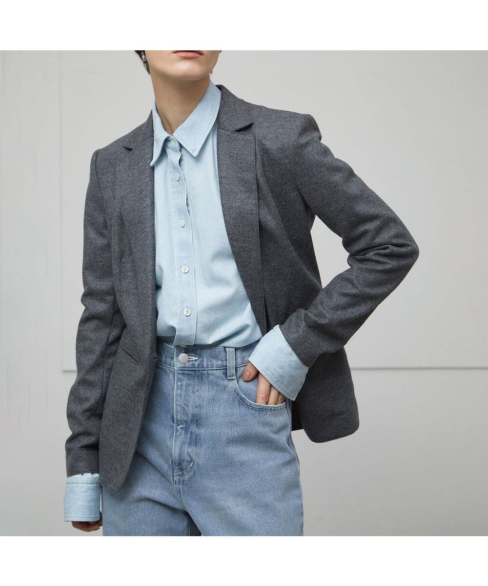 【ベイジ,/BEIGE,】のCORBY / テーラードジャケット インテリア・キッズ・メンズ・レディースファッション・服の通販 founy(ファニー) 　ファッション　Fashion　レディースファッション　Fashion for Women　アウター　Coat / Outerwear Collection　レディースジャケット・軽アウター　Jackets　テーラードジャケット / 通勤・きれいめスタイル　Tailored Jackets & Blazers　ジャケット　Jacket, Outerwear　ストレッチ　Stretch, Stretchy Fabric　定番　Standard, Basic Item　A/W・秋冬　Autumn/Winter　C.Gray|ID: prp329100004674737 ipo3291000000034301972